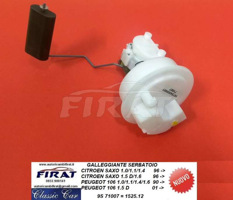 GALLEGGIANTE SERBATOIO CITROEN SAXO - P.106 (71007)